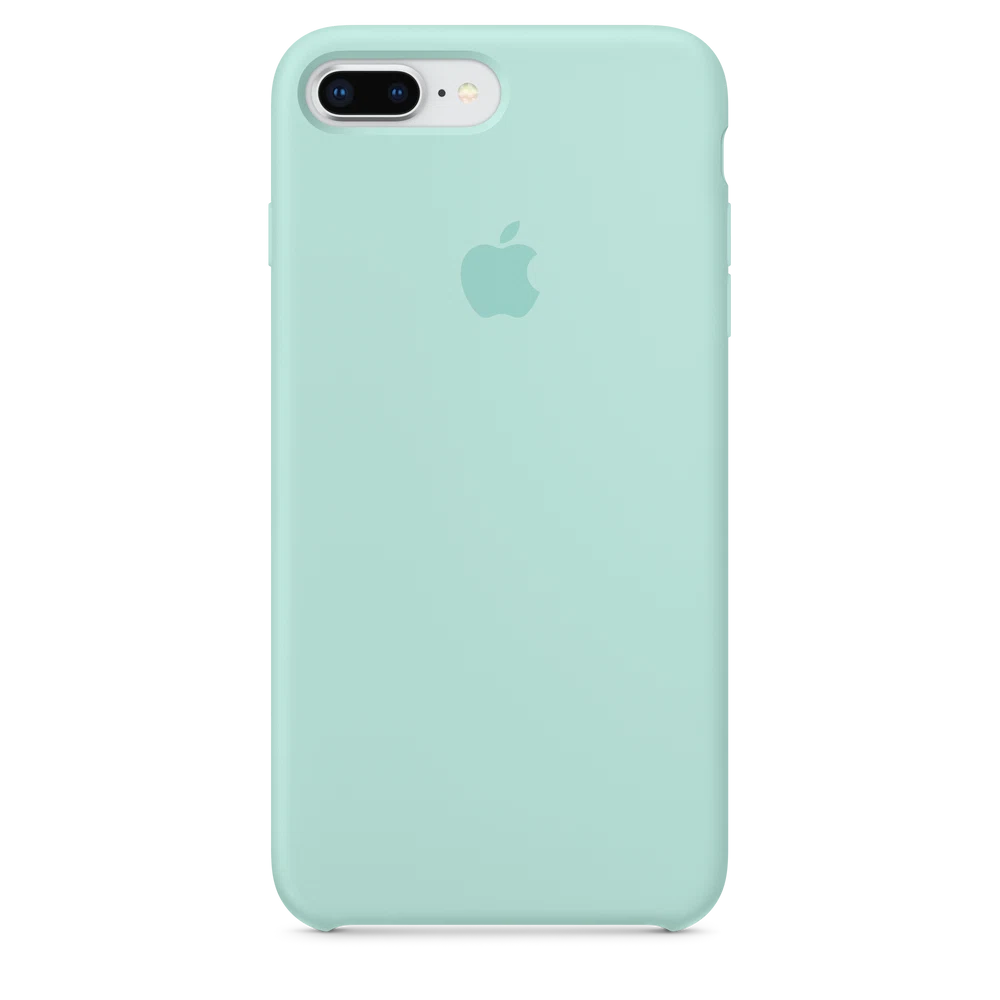 iPhone 8 Plus / 7 Plus Silicone Case — Marine Green