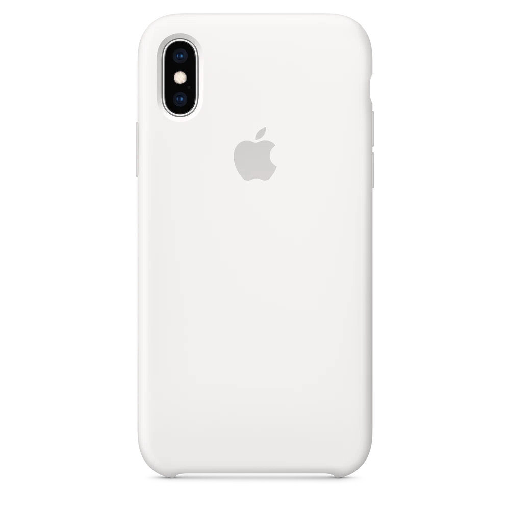 iPhone XS Silicone Case — White