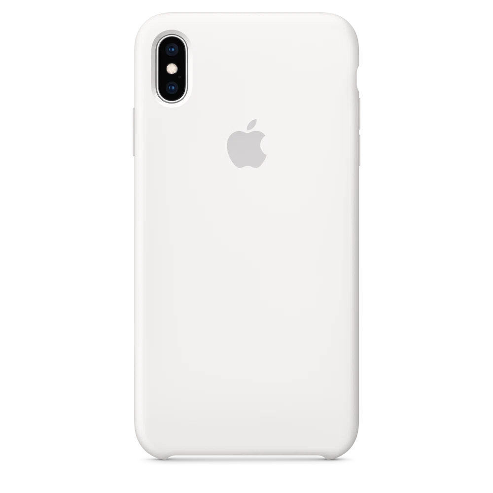 iPhone XS Max Silicone Case — White
