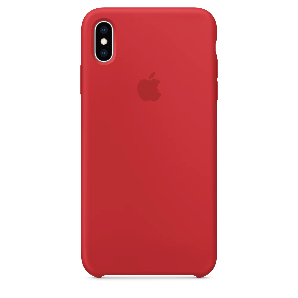 iPhone XS Max Silicone Case — PRODUCT(RED)