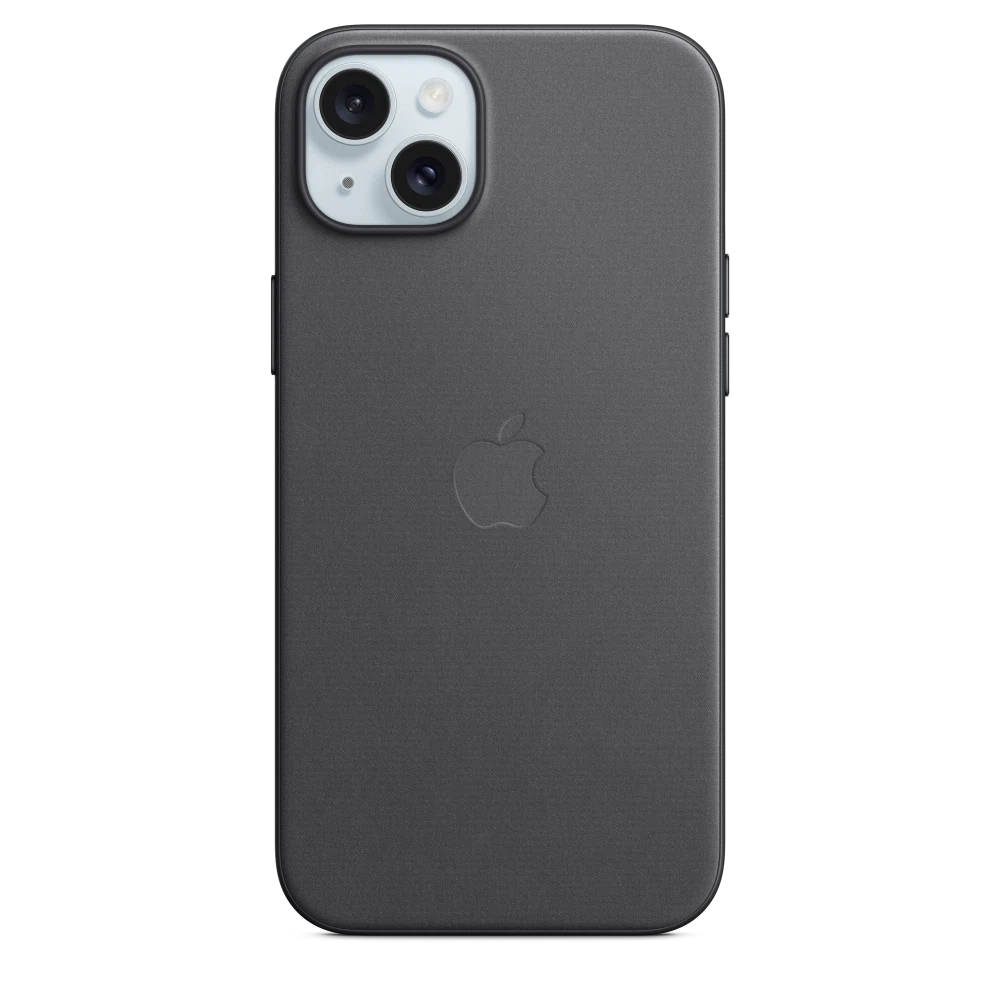 iPhone 15 Plus FineWoven Case with MagSafe — Black
