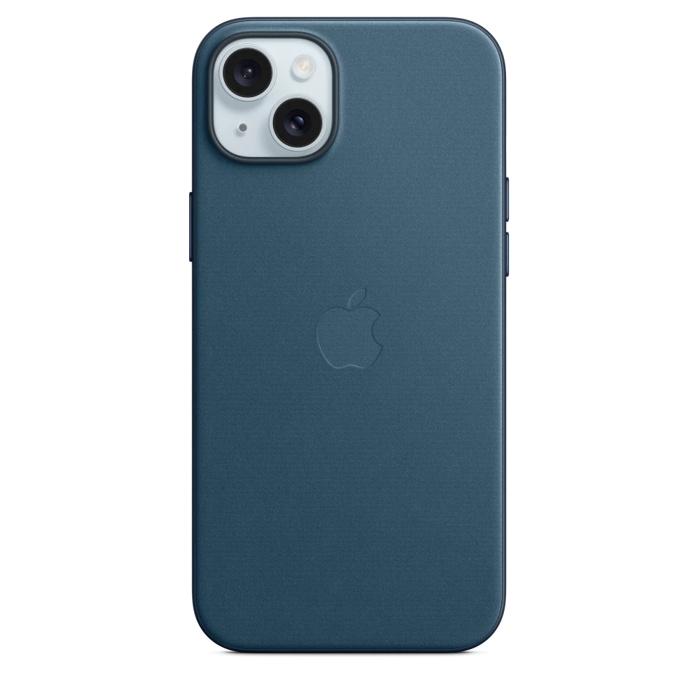 iPhone 15 Plus FineWoven Case with MagSafe — Pacific Blue