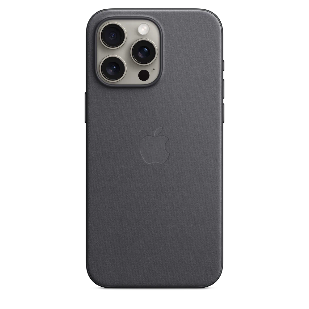 iPhone 15 Pro Max FineWoven Case with MagSafe — Black