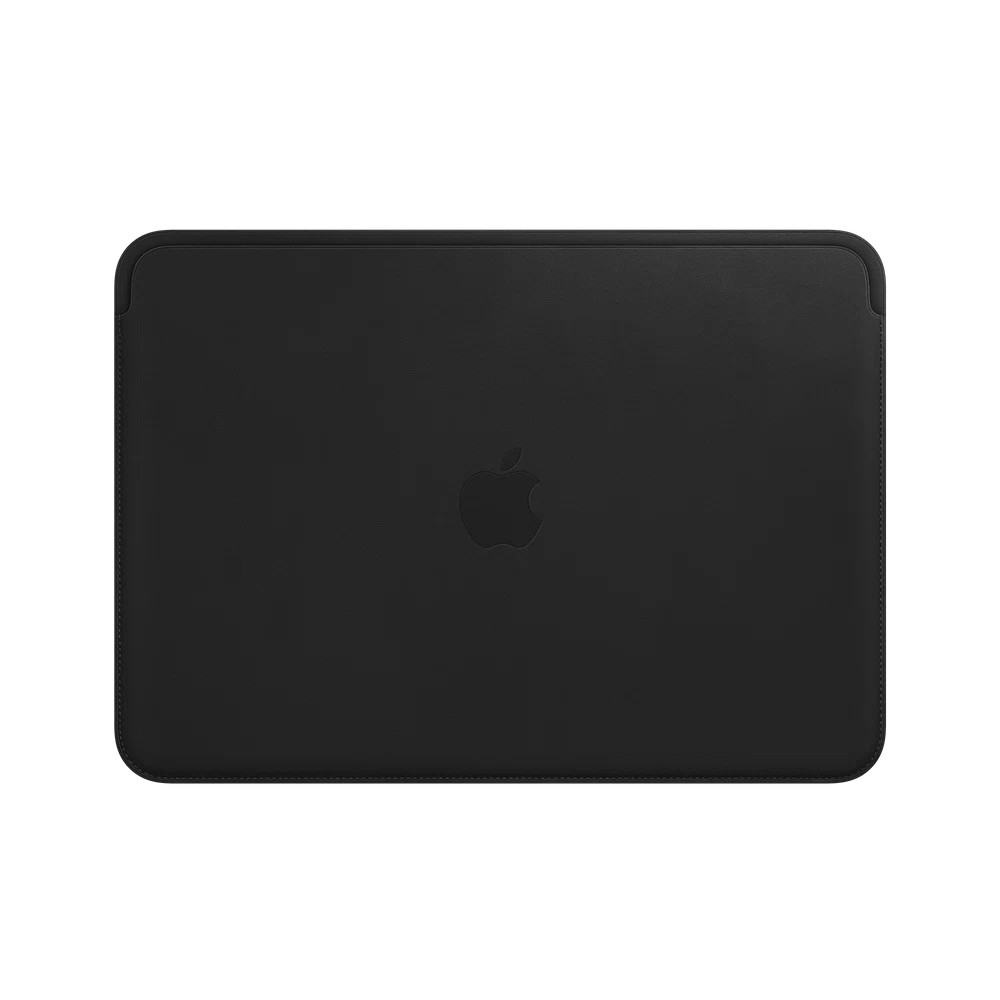 Leather Sleeve for 12″ MacBook — Black