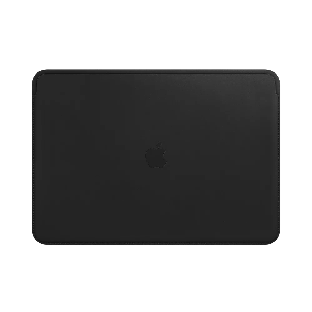 Leather Sleeve for 15″ MacBook Pro — Black