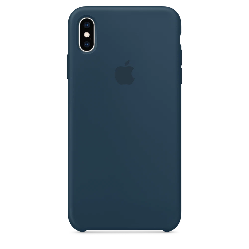iPhone XS Max Silicone Case — Pacific Green