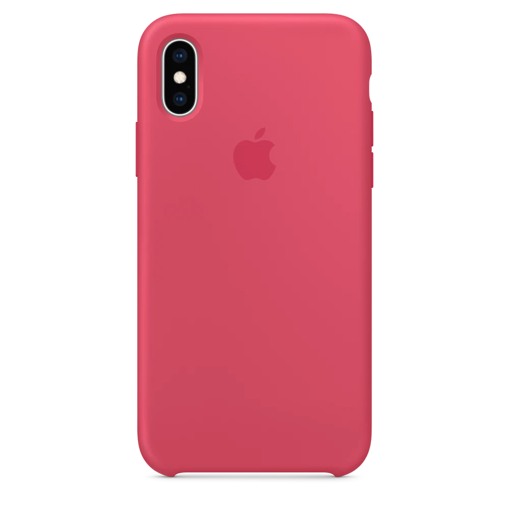 iPhone XS Silicone Case — Hibiscus