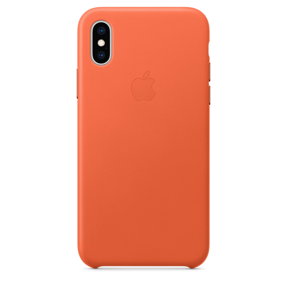 iPhone XS Leather Case — Sunset