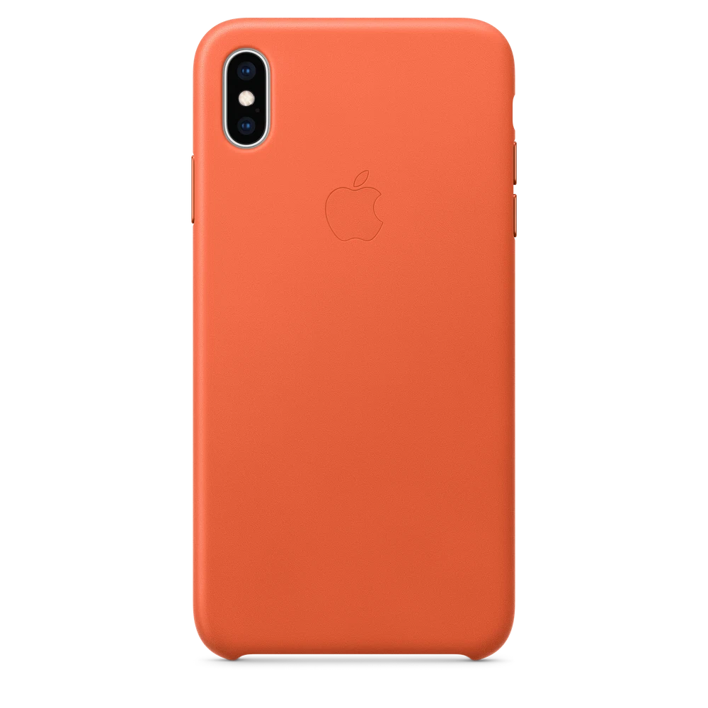 iPhone XS Max Leather Case — Sunset