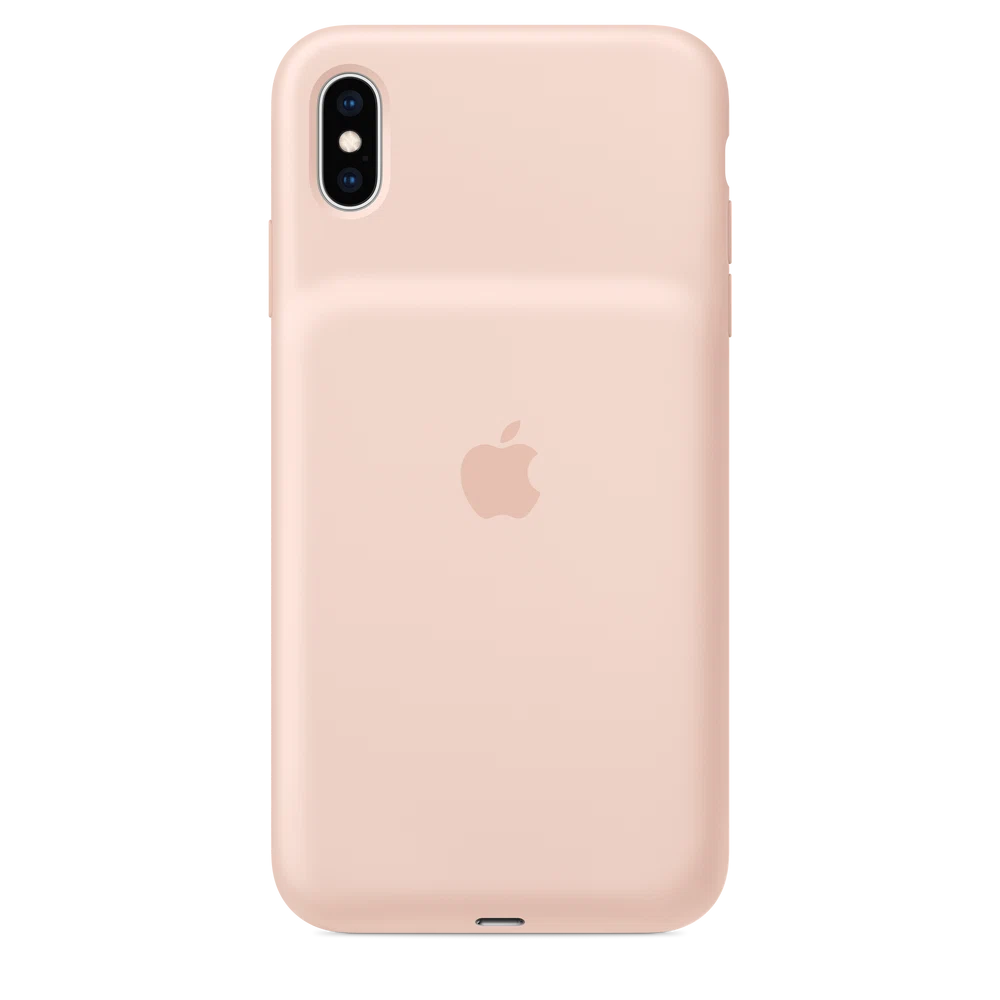 iPhone XS Max Smart Battery Case — Pink Sand