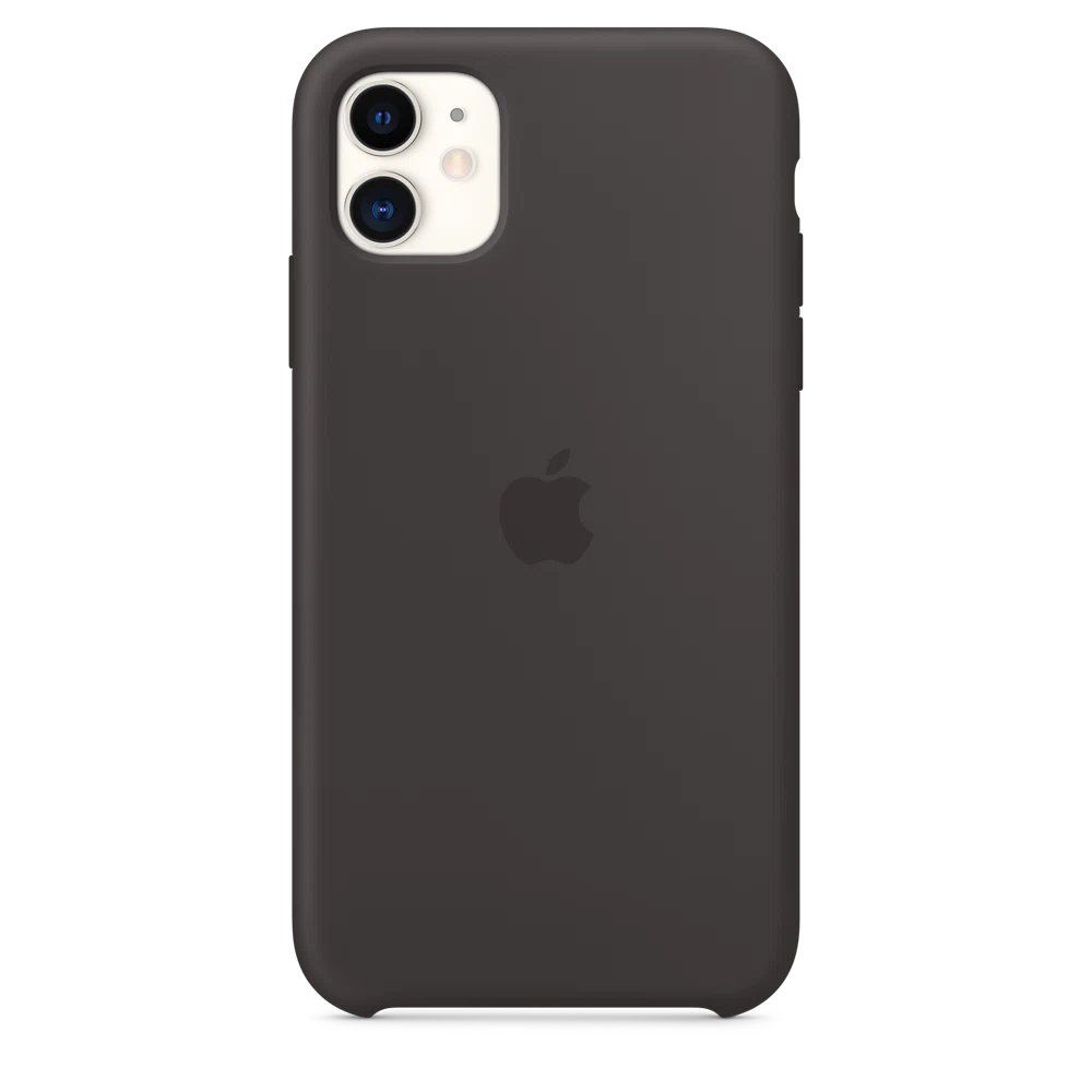 iPhone 11 Silicone Case — Black