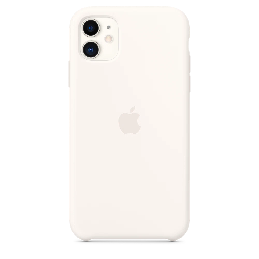 iPhone 11 Silicone Case — White