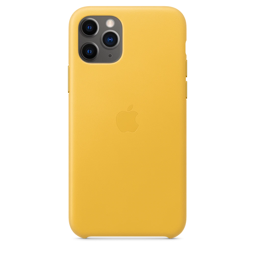 iPhone 11 Pro Leather Case — Meyer Lemon