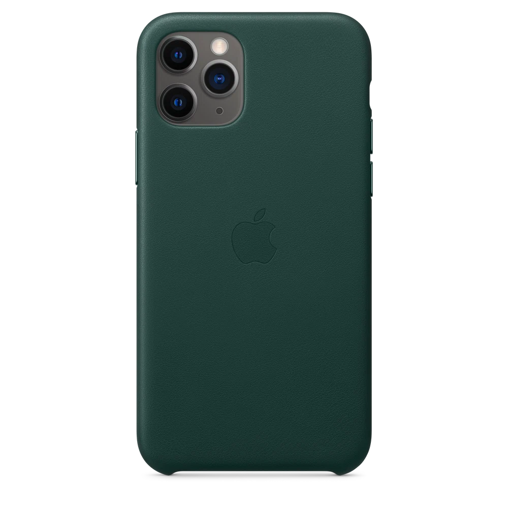 iPhone 11 Pro Leather Case — Forest Green