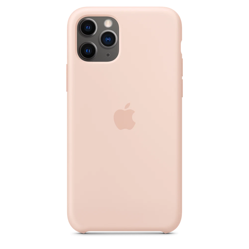 iPhone 11 Pro Silicone Case — Pink Sand