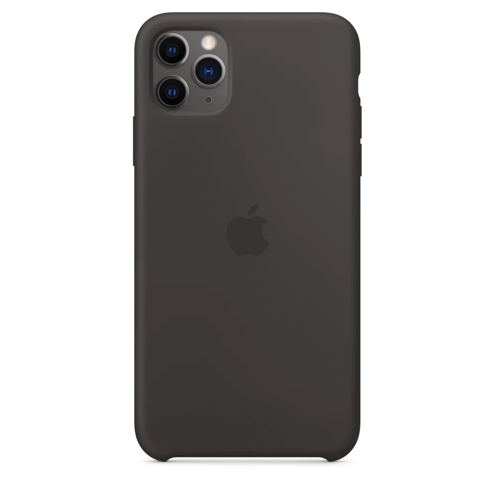 iPhone 11 Pro Max Silicone Case — Black