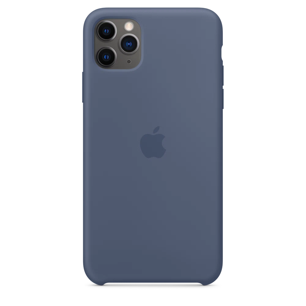 iPhone 11 Pro Max Silicone Case — Alaskan Blue