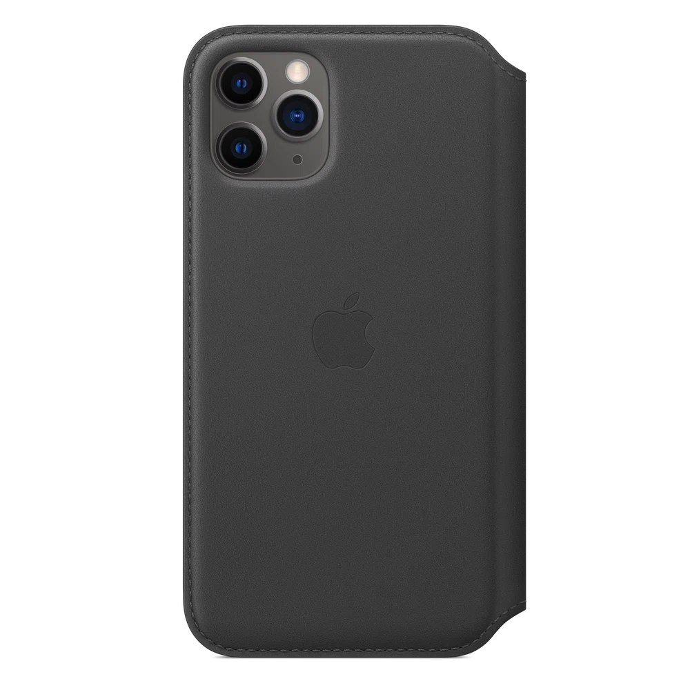 iPhone 11 Pro Leather Folio — Black
