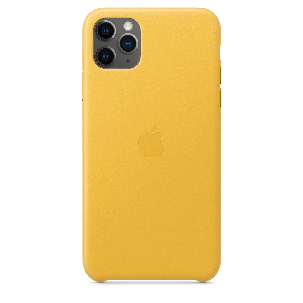 iPhone 11 Pro Max Leather Case — Meyer Lemon
