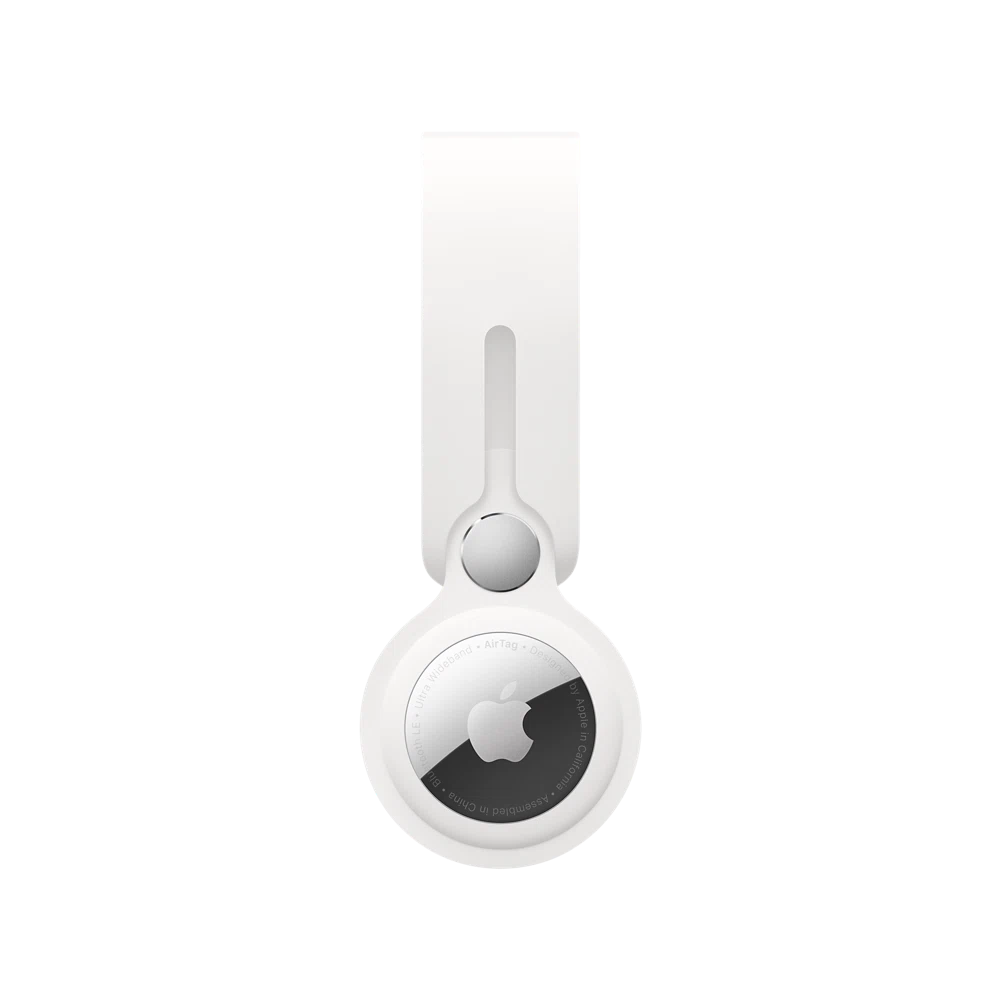 AirTag Silicone Loop — White
