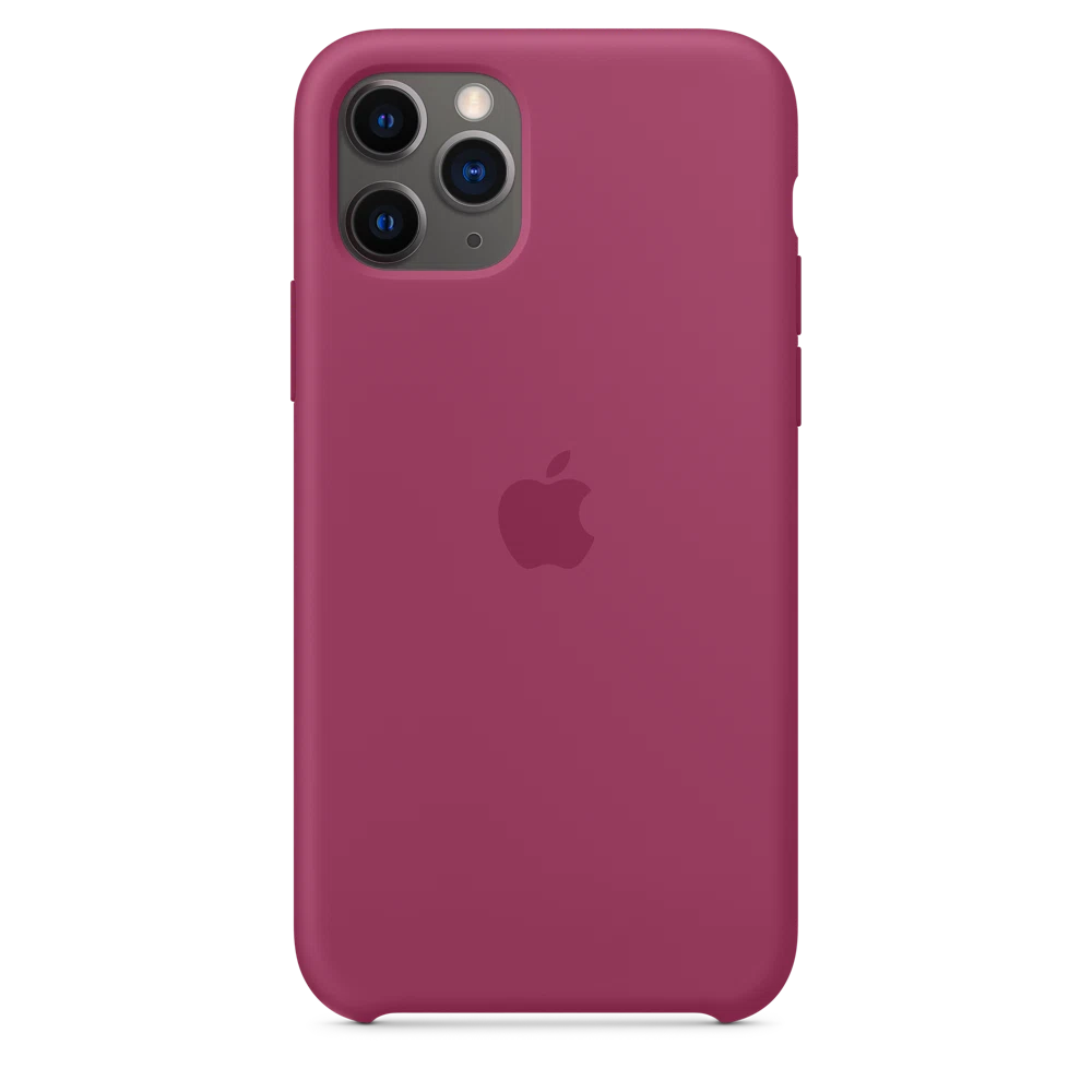 iPhone 11 Pro Silicone Case — Pomegranate