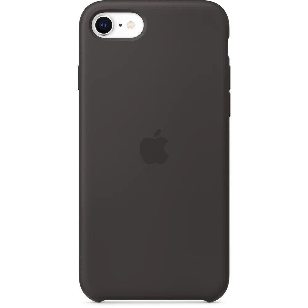 iPhone SE Silicone Case — Black