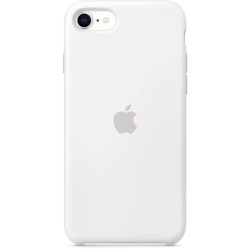 iPhone SE Silicone Case — White