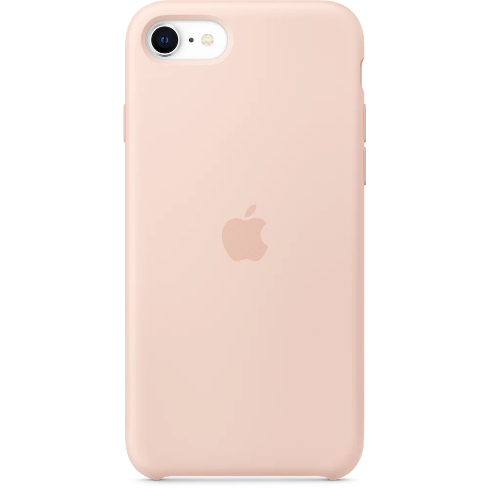 iPhone SE Silicone Case — Pink Sand