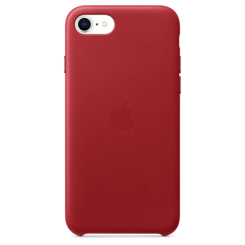 iPhone SE Leather Case — PRODUCT(RED)