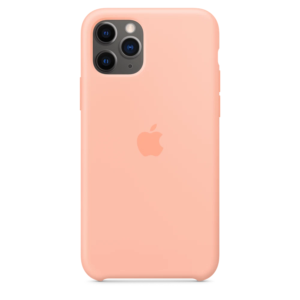 iPhone 11 Pro Silicone Case — Grapefruit
