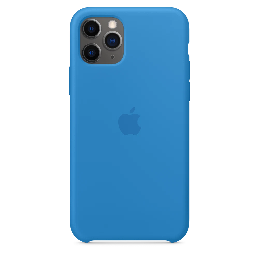 iPhone 11 Pro Silicone Case — Surf Blue