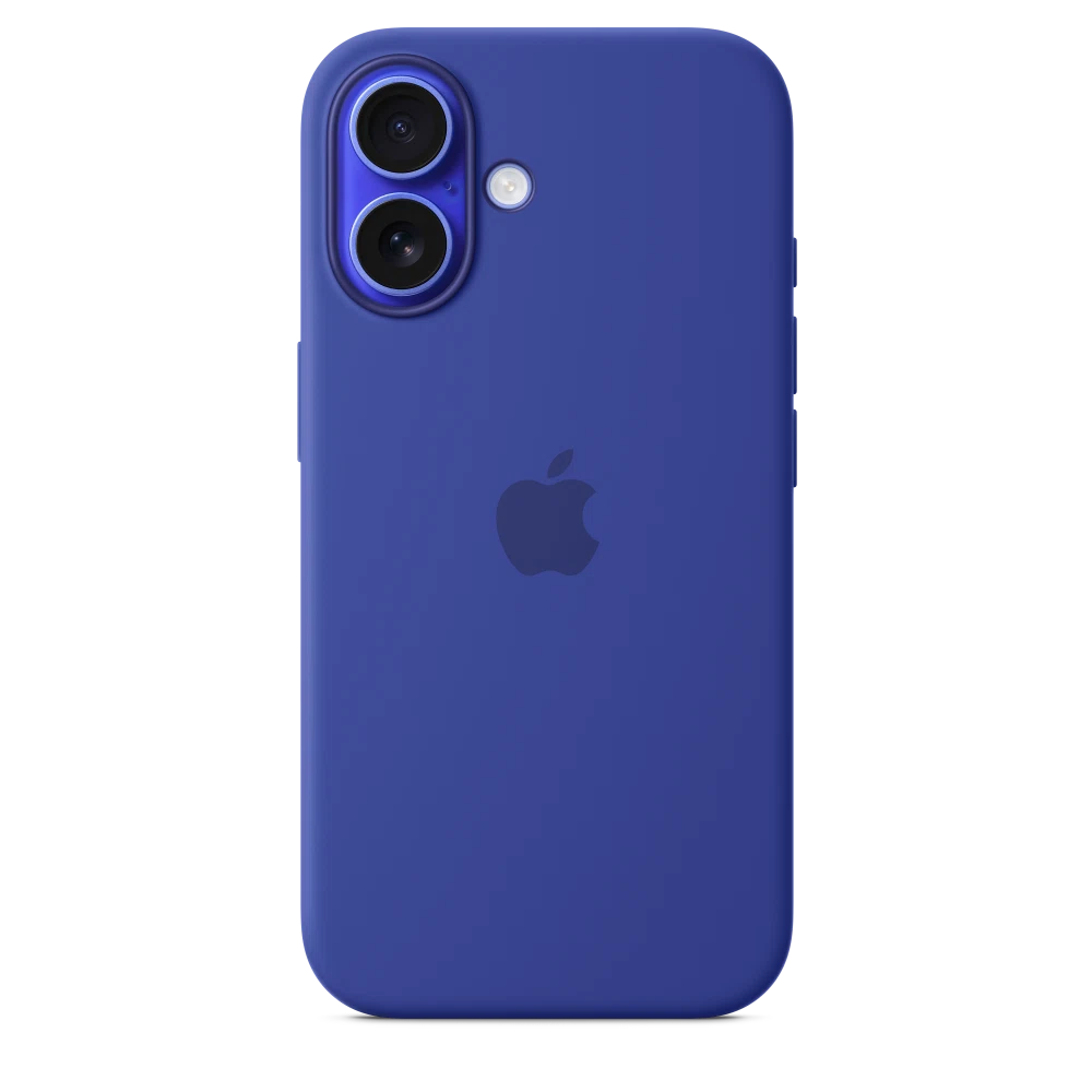 iPhone 16 Silicone Case with MagSafe — Ultramarine