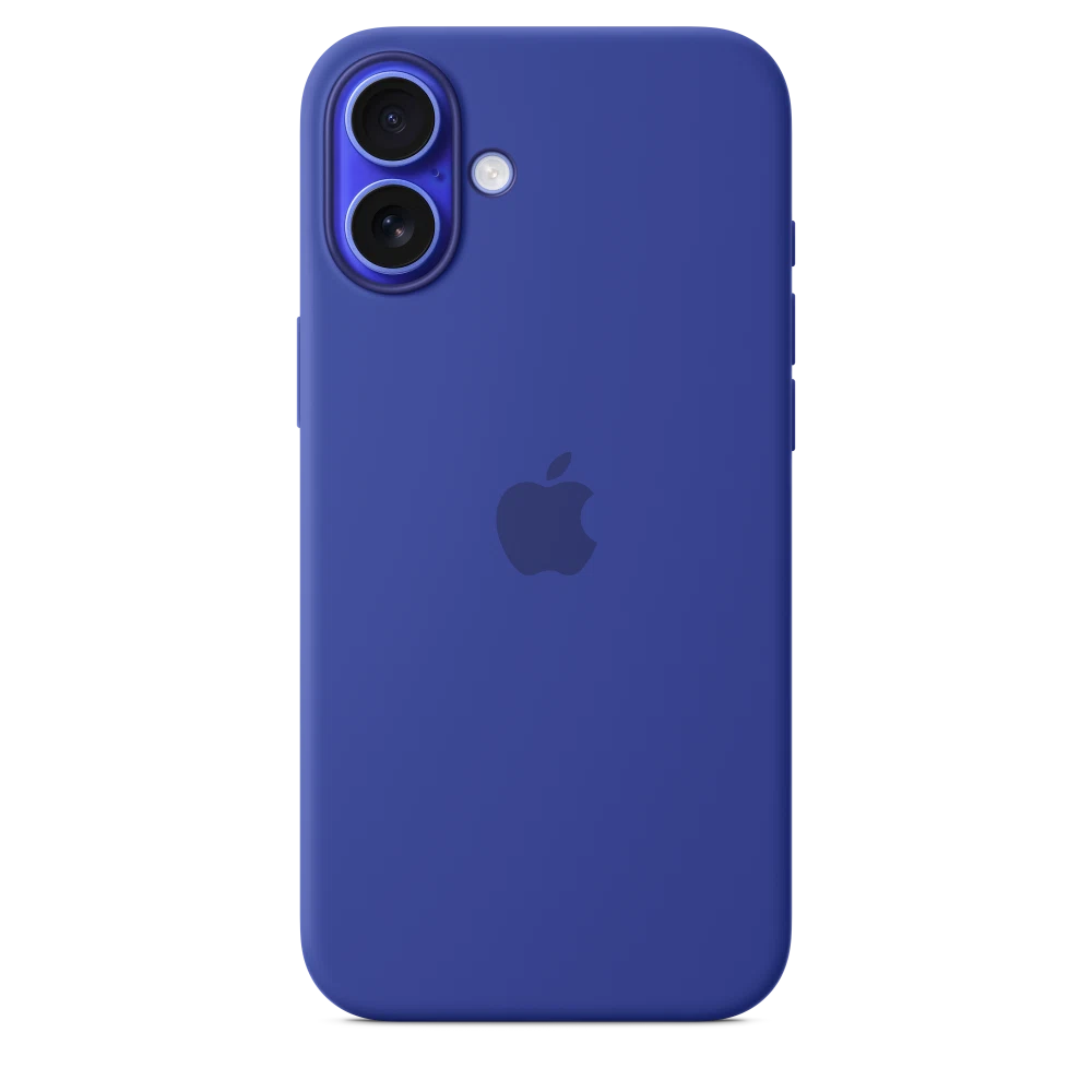 iPhone 16 Plus Silicone Case with MagSafe — Ultramarine