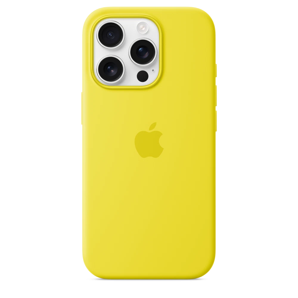 iPhone 16 Pro Silicone Case with MagSafe — Star Fruit