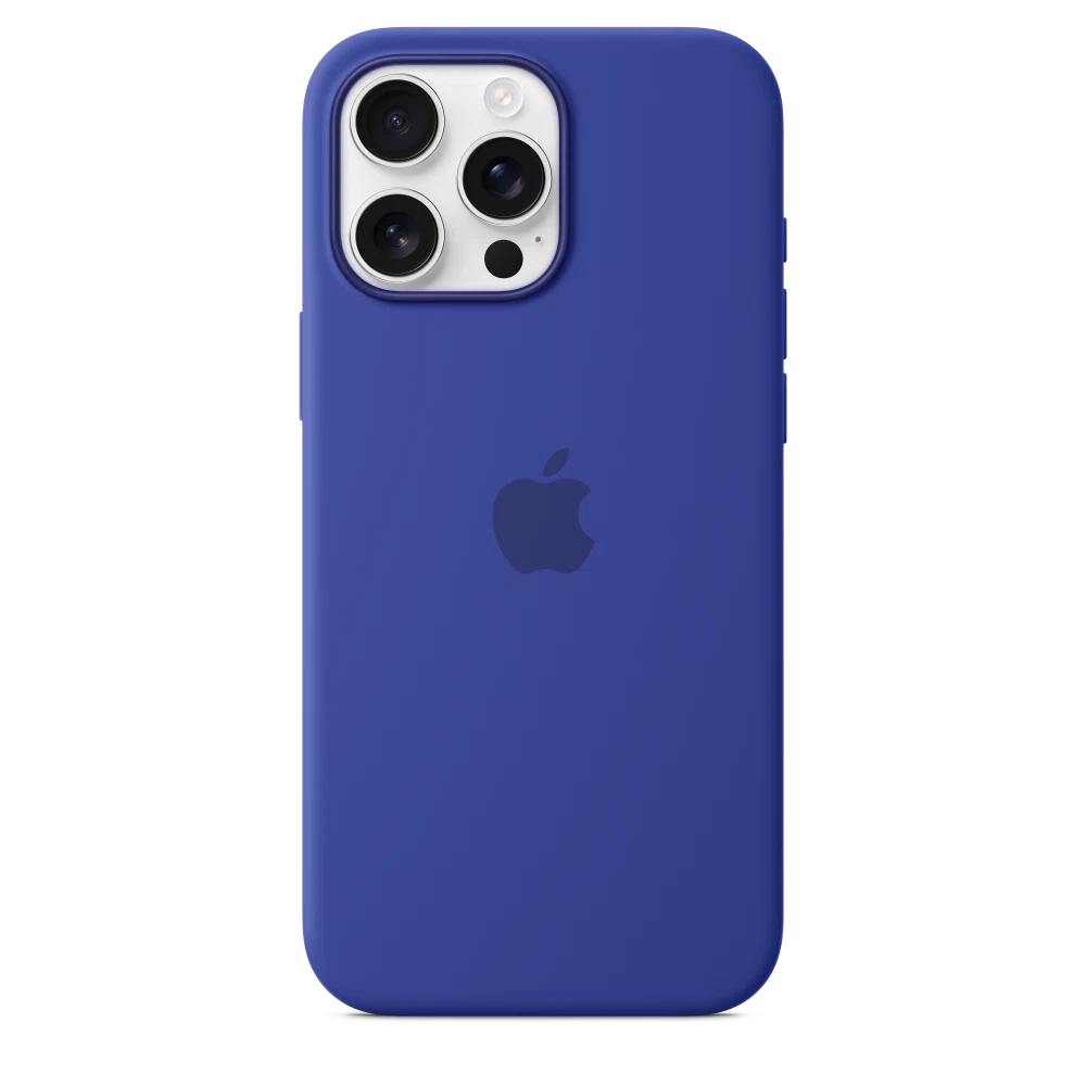 iPhone 16 Pro Max Silicone Case with MagSafe — Ultramarine