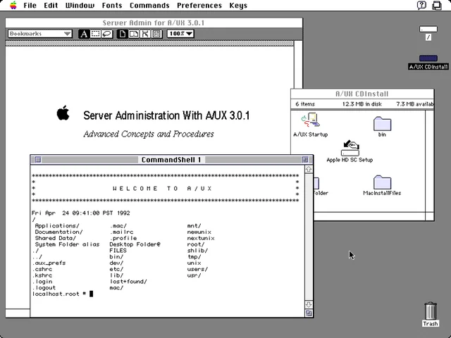 A/UX 3.0