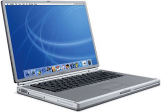 PowerBook G4 Titanium (DVI / Ivory)
